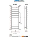 Полотенцесушители Ростела Трапеция боковое подключение 1