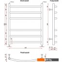 Полотенцесушители Fincopper FC 63х50 (черный)