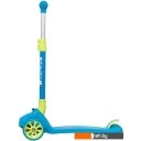 Самокаты Novatrack Rainbow Pro Button 120PROB.RAINBOW.BL20 (голубой)