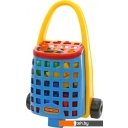 Конструкторы Полесье 46888 Забавная тележка + Конструктор 