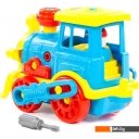 Конструкторы Полесье 84842 Паровоз