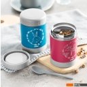 Термосы, термокружки и многоразовые стаканы REER ColourDesign 90411 0.35л (голубой)