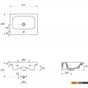 Умывальники Cersanit Moduo 60 UM-MOD60/1