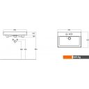 Умывальники Sanovit Stance 70x45.5 Умывальники Sanovit Stance 70x45.5