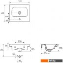 Умывальники Cersanit Moduo 50 UM-MOD50/1