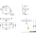 Умывальники Kerama Marazzi Plaza 55 PLR.wbi.55.1