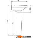 Пьедесталы для умывальников Santeri Орион 136008S0000B0