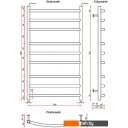 Полотенцесушители Fincopper FC 90х50 (черный)