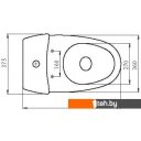 Унитазы Santeri Вест белый крап [1.P201.8.S01.00B.F]