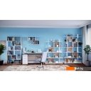 Полки, стеллажи, системы хранения Сокол СТ-6 (венге, беленый дуб)