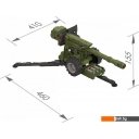 Игрушечный транспорт Нордпласт Пушка 354 (зеленый)