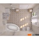 Ванны Santek Эдера 170x100L 1WH501662 (с каркасом)