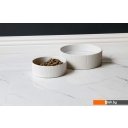 Миски, поилки, кормушки для животных TarHong Wood Grain CPSCBL3060MW (белый)