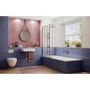 Шторки и карнизы для ванн и поддонов Ambassador Bath Screens 16041110L 90