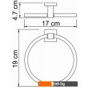 Аксессуары для ванной и туалета Wasserkraft Lippe K-6560