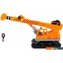 Игрушечный транспорт Полесье Монолит гусеничный кран 89649 (оранжевый)