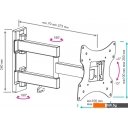 Кронштейны VLK TRENTO-6 (черный)