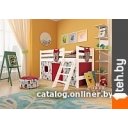 Кровати Мебельград Соня вариант 12 (массив сосны белый)