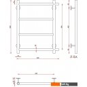 Полотенцесушители Fincopper FCEB 63x50 (черный)