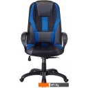 Офисные кресла и стулья Zombie VIKING-9/BL+BLUE (черный/синий)