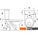 Унитазы Santeri Ультра Стандарт [1.P401.3.S00.00B.F]