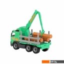 Игрушечный транспорт Полесье Volvo автомобиль-лесовоз 8756