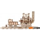 Сборные модели Eco-Wood-Art Локомотив с резиномотором