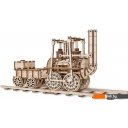 Сборные модели Eco-Wood-Art Локомотив с резиномотором