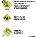 Игры-опыты, эксперименты Bondibon 100-1200X с подсветкой и светофильтрами ВВ5286