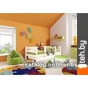 Кровати Мебельград Соня вариант 4 (массив сосны прозрачный лак)