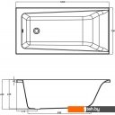 Ванны Cersanit Lorena 140x70 (с каркасом)