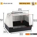 Сумки, переноски для животных Ferplast Atlas Car 100 Сумки, переноски для животных Ferplast Atlas Car 100