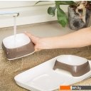 Миски, поилки, кормушки для животных Ferplast Glam Tray Small (коричневый)