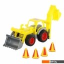 Игрушечный транспорт Полесье КонсТрак трактор-погрузчик с ковшом 0377