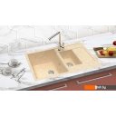 Кухонные мойки Berge BR-7612 (светлый дуб)