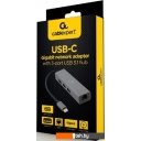 USB-хабы и док-станции Cablexpert A-CMU3-LAN-01