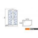 Душевые кабины River Мономах 100/80/24 МЗ R