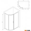 Душевые кабины AM.PM Like Solo Slide 120 W83G-302U120CG64