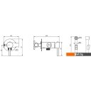 Душевые системы и гарнитуры Damixa Option 211000000