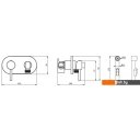 Душевые системы и гарнитуры Damixa Option 212000000