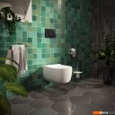 Клавиши и системы смыва Berges Wasserhaus Novum R5 Soft Touch (черный)