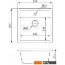 Кухонные мойки БелЭворс Rio (олово)