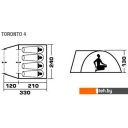 Палатки Jungle Camp Toronto 4 (оливковый)
