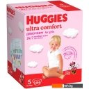 Детские подгузники Huggies Ultra Comfort Box Girl 5 (84 шт)