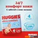 Детские подгузники Huggies Ultra Comfort 4 Disney Box Boy (100 шт)
