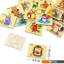 Развивающие игрушки Alatoys Лото Весёлые зверята ЛТ14