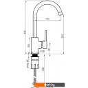 Смесители Rubineta Axe-33 (бронзовый)