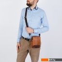 Женские и мужские сумки Poshete 253-1272-8-BRW (коричневый)