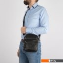 Женские и мужские сумки Poshete 252-8101-BLK (черный)