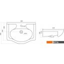 Умывальники Santek Селигер-60 60.5x44.5 [1.WH11.0.268]